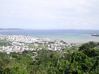 湯処さしきのの展望風呂からの眺め、素晴らしかった。