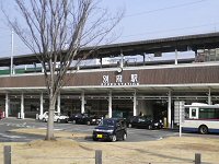 歩いて別府駅へ。