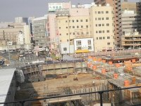 大分駅、ホテルはここから徒歩８分程度。